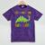 Kids Kindergarten Graduate Dinosaur Kindergarten Graduation Mineral Wash Tshirts Mineral Purple