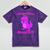 Kids Kindergarten Graduation Idea For Girls Dinosaur Mineral Wash Tshirts Mineral Purple