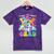 Kids Miss Pre-K Grad Graduation Cute Unicorn Rainbow Girls Mineral Wash Tshirts Mineral Purple