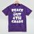 Kids Kids Peace Out 4th Grade For Graduation Mineral Wash Tshirts Mineral Purple