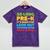 Kids So Long PRE-K It's Been Fun Shirt Boy Girl Graduation Mineral Wash Tshirts Mineral Purple