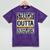 Kids Straight Outta Kindergarten Graduation Mineral Wash Tshirts Mineral Purple