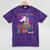 Kids Unicorn Kindergarten Graduation Graduate Shirt Mineral Wash Tshirts Mineral Purple
