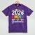 Kindergarten Graduate 2026 Preschool Graduation Kid Boy Girl Mineral Wash Tshirts Mineral Purple