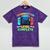 Kindergarten Level Complete Graduation Class 2025 Gamer Boys Mineral Wash Tshirts Mineral Purple