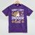 Kitty Pet Lover Introvert Person Cats Show Family Member Mineral Wash Tshirts Mineral Purple