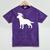 Labrador Retriever Graduation Dog Graduate For Men Women Kids Mineral Wash Tshirts Mineral Purple