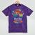 Last Day Of School Groovy Graduation School's Out For Summer Mineral Wash Tshirts Mineral Purple