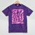 Last Day Of School Teacher Students School Graduation Groovy Mineral Wash Tshirts Mineral Purple