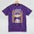 Latina Graduate Educated Powerful Class Of 2024 Graduation Mineral Wash Tshirts Mineral Purple