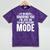 Leave Me Alone Tee Introvert Humor Mineral Wash Tshirts Mineral Purple