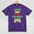 Level Complete Jr High School Graduation Grad Slogan T Shirt Mineral Wash Tshirts Mineral Purple