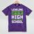 Leveling Up To High School Tee Shirt Gaming Graduation Mineral Wash Tshirts Mineral Purple
