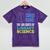 Librarian Library Science Major Masters Degree Graduation Mineral Wash Tshirts Mineral Purple