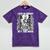 Life Is Short Buy The Book Introvert Skeleton Reading Mineral Wash Tshirts Mineral Purple