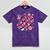 Lil Miss Third 3rd Grade Grad Graduation Last Day Girls Kid Mineral Wash Tshirts Mineral Purple