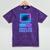 Lofi Reverie Analog Dreams Pixel 90s Desktop VHS Nostalgia Mineral Wash Tshirts Mineral Purple