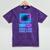 Lofi Reverie Analog Dreams Pixel 90s Desktop VHS Nostalgia Mineral Wash Tshirts Mineral Purple