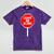 Loner Antisocial Introvert Stop Sign Says Leave Me Alone Mineral Wash Tshirts Mineral Purple