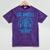Los Angeles Hotrods Automotive Nostalgia Premium Tri-Blend Mineral Wash Tshirts Mineral Purple