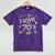 I Love The 70's Retro Nostalgia Mineral Wash Tshirts Mineral Purple