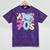 I Love 70's Retro Style Nostalgia Vibe 1970's Party Premium Tri-Blend Mineral Wash Tshirts Mineral Purple