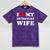 I Love My Introvert Wife I Heart My Introvert Wife Mineral Wash Tshirts Mineral Purple I Love My Introvert Wife I Heart My Introvert Wife Mineral Wash Tshirts Mineral Purple