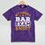 My Lucky Bar Exam Shirt Lawyer Law School Graduation Mineral Wash Tshirts Mineral Purple
