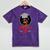 Master Degree Graduation Gifts Black Girl Mineral Wash Tshirts Mineral Purple