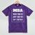 MBA Graduation Mineral Wash Tshirts Mineral Purple