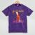 By Any Means Necessary Graduation HBCU Educated Girl Mineral Wash Tshirts Mineral Purple
