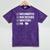 MELANATED BACHELORS MASTERS DR Doctor Graduation Mineral Wash Tshirts Mineral Purple