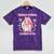 Middle School Level Complete Gaming Graduation Anime Girl Mineral Wash Tshirts Mineral Purple