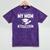My Mom Mastered It Masters Degree Graduation Women MBA Mineral Wash Tshirts Mineral Purple