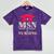 Msn Master Of Science In Nursing College Graduation Premium Tri-Blend Mineral Wash Tshirts Mineral Purple