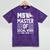 MSW Est 2026 Masters Of Social Work Graduation Social Worker Mineral Wash Tshirts Mineral Purple