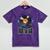 Music Old School Nostalgia Record Mineral Wash Tshirts Mineral Purple