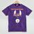 No Prob Llama Birthday Graduation Women Kids Girls Mineral Wash Tshirts Mineral Purple