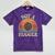 Not A Hugger Retro Sea Urchin Sarcastic Introvert Mineral Wash Tshirts Mineral Purple