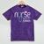 Nurse Est 2022 Rn Nursing School Graduation Graduate Mineral Wash Tshirts Mineral Purple