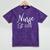 Nurse Established 2018 Shirt Nursing School Graduation Mineral Wash Tshirts Mineral Purple