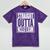 Nurse The Straight Outta NCLEX Graduation RN Gift Tshirt Mineral Wash Tshirts Mineral Purple