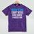 Nurse's Dad Father Nursing School Graduation Mineral Wash Tshirts Mineral Purple