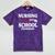 Nursing School Survivor 2025 RN ER Graduation Nurse Grad Mineral Wash Tshirts Mineral Purple