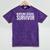 Nursing School Survivor- For Nurses-RN Graduation Mineral Wash Tshirts Mineral Purple