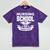 Nursing School Survivor Senior Nurse Graduation TShirt Mineral Wash Tshirts Mineral Purple
