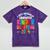 I Officially Graduated Kindergarten Graduation 2024 Mineral Wash Tshirts Mineral Purple