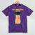 Orange Tabby Cat Graduation Distressed Shirt For Grads For Men Women Girls Kids Mineral Wash Tshirts Mineral Purple