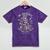 Be Patient With Me I'm From The 1900s Skeleton Women Mineral Wash Tshirts Mineral Purple