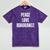 Peace Love And Ignorance Sarcastic Humor Introvert Mineral Wash Tshirts Mineral Purple Peace Love And Ignorance Sarcastic Humor Introvert Mineral Wash Tshirts Mineral Purple
